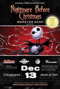 Nightmare Before Christmas Monster Bash