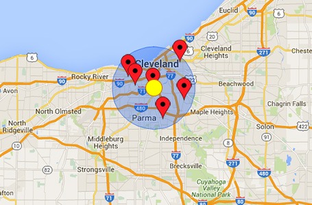 Find A.A. meeting by applying filters or specific radius of your area