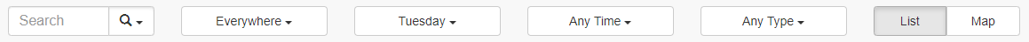 Find A.A. meeting within a specific radius of your area